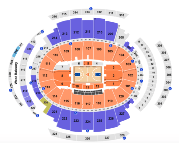 11++ Madison square garden seating chart hockey view